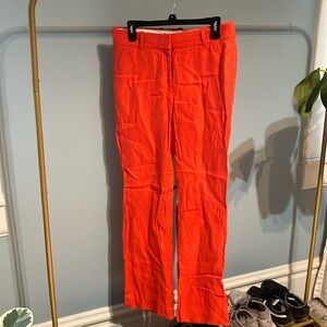 J.Crew Linen Straight Leg Pant